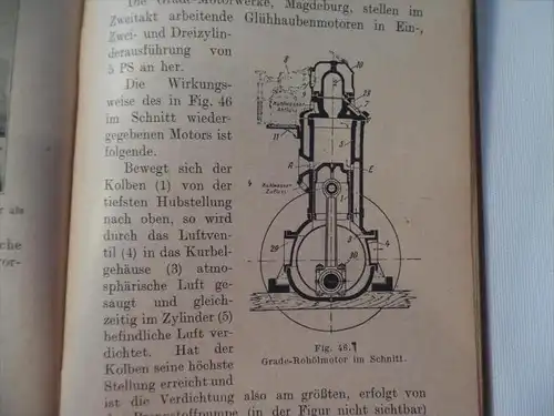 Rohölbootsmotoren 1919 , Boot , Konstruktionsskizzen , Fotos , Yacht , Motoren , Schiffbau , Nautik, Seefahrt !!!