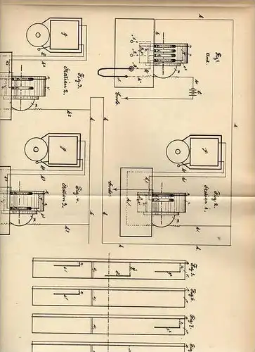 Original Patentschrift - Dr. F. Mertens in Königslutter , 1905 , Anruf - Apparat , Telephon !!!