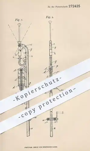 original Patent - Paul Saager , Essen / Huttrop , 1912 , Hereingewinnung von Kohle | Kohlen , Brikett , Pressluft !!