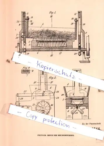 original Patent - P. H. Alexander in Nanuet , USA , 1905 , Maschine zur Herstellung von Bürsten und Besen !!!