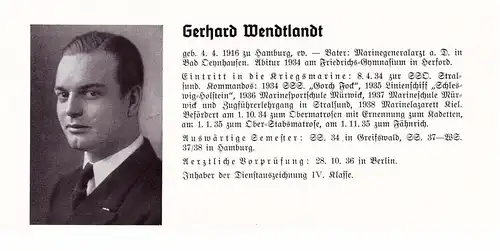Personalkarte Wehrmacht - C.E. Wang / Halberstadt und G. Wendtlandt / Bad Oeynhausen , Kiel , Herford , NSDAP , Arzt !!!