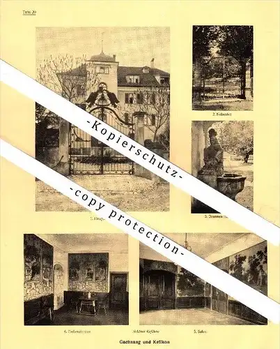 Photographien / Ansichten , 1928 , Gachnang und Kefikon , Prospekt , Architektur , Fotos !!!