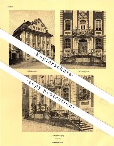Photographien / Ansichten , 1928 , Bischofszell , Prospekt , Architektur , Fotos !!!