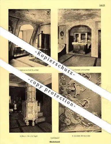 Photographien / Ansichten , 1928 , Bischofszell , Prospekt , Architektur , Fotos !!!