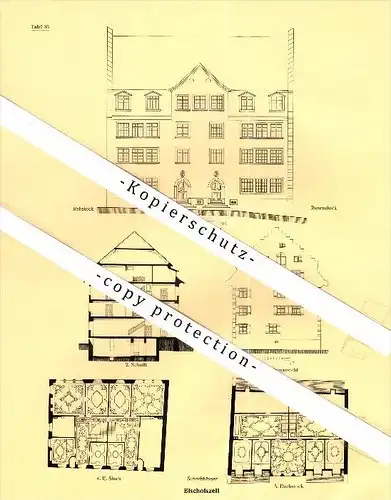 Photographien / Ansichten , 1928 , Bischofszell , Prospekt , Architektur , Fotos !!!