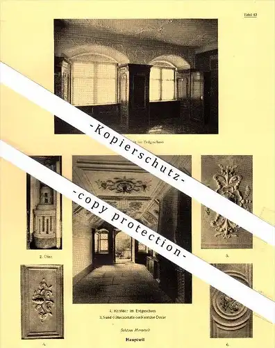 Photographien / Ansichten , 1928 , Oberaach / Amriswil ,  Hauptwil-Gottshaus , Prospekt , Architektur , Fotos !!!