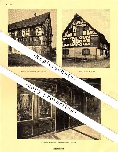 Photographien / Ansichten , 1928 , Ermatingen , Bez. Kreuzlingen , Prospekt , Architektur , Fotos !!!