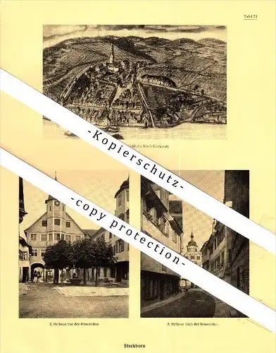 Photographien / Ansichten , 1928 , Steckborn , Bez. Frauenfeld , Prospekt , Architektur , Fotos !!!