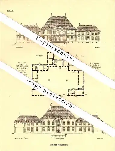 Photographien / Ansichten , 1922 , Landgut Ursellen und Hindelbank , Prospekt , Architektur , Fotos !!!