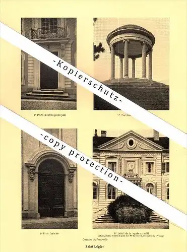 Photographien / Ansichten , 1925 , Saint-Légier-La Chiésaz , Prospekt , Architektur , Fotos !!!