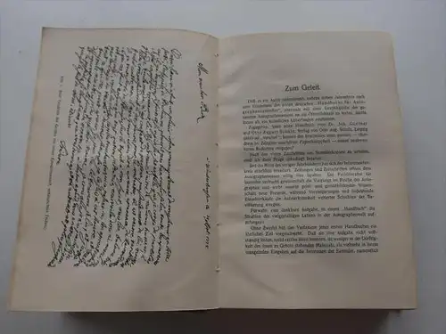 Handbuch für Autographen-Sammler , 1923 , mit Preisen zu sehr seltenen Autographen ,  R.C. Schmidt & Co , Autograph !!!