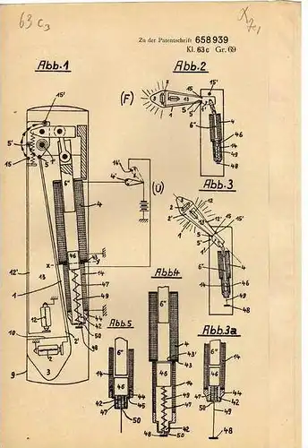Original Patentschrift - Berko Werke Quast & Eichert in Berlin , 1936, Winker , Fahrtrichtungsanzeiger !!!
