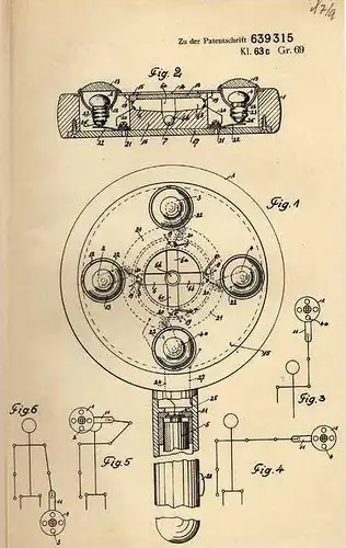 Original Patentschrift - H. Klinkicht in Hamburg , Winker , Fahrtrichtungsanzeiger beleuchtet , 1935 !!!