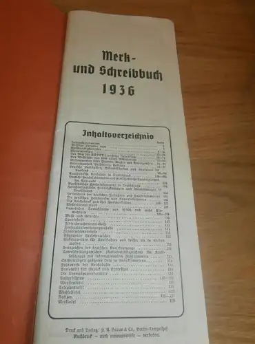 Treptower Bank in Treptow a. Tollense , 1936 , Merk- und Schreibbuch , Neubrandenburg , Mecklenburg , Altentreptow !!!