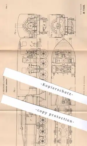 original Patent - Franz Steinhausen , Meissen , 1888 , Verhindern des Durchgehens der Pferde | Pferd , Pferdegeschirr !!