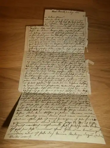 Kartenbrief Königreich Bayern , 1901 , Neustrelitz , Frieda Holm !!!