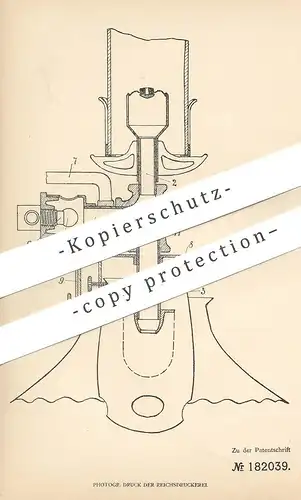 original Patent - Dr. Kramerlicht GmbH , Berlin / Charlottenburg , 1905 , Glasglühlichtbrenner | Glas Glühlicht Brenner