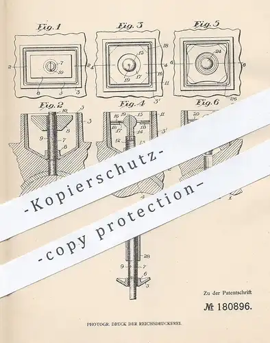 original Patent - Edgar Wright Baird , John Patrick Durkin , Philadelphia , USA , 1905 , Schmierbüchse | Öl , Motor