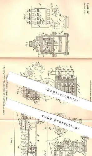 original Patent - John W. Kincaid , Covington , Kentucky , USA , 1901 , maschinelle Beschickungsvorrichtung | Ofen !!