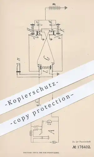 original Patent - Telephon Apparat Fabrik E. Zwietusch & Co. , Berlin , 1904 , Schaltung für Fernsprecher | Telefon !!