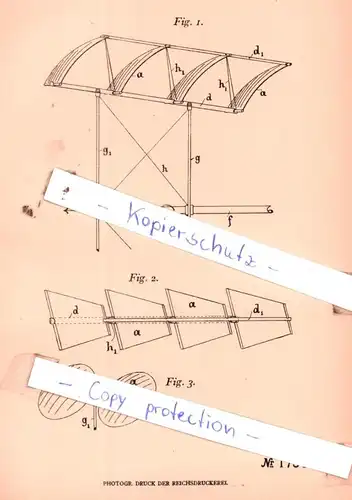 original Patent - J. Hofmann in Berlin , 1905 , Schraubenpropeller !!!