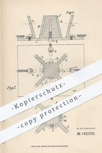 original Patent - Josef Grötzbach , Franz Lipovski , Berlin  1906 , Blitzschutzvorrichtung | Blitzableiter , Blitz , Ohm