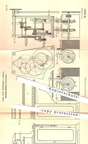 original Patent - Carl G. Hoffmann , Leipzig , 1888 , öffentlicher Fernsprecher | Fernsprechanlage , Telefon , Strom !!!