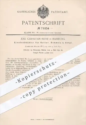 original Patent - C. Heckmann , Berlin , 1882 , Niederschlagen von Schaum bei kochenden Flüssigkeiten | Kochen , Zucker