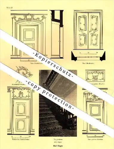 Photographien / Ansichten , 1937 , Bad Ragaz , Prospekt , Fotos , Architektur !!!