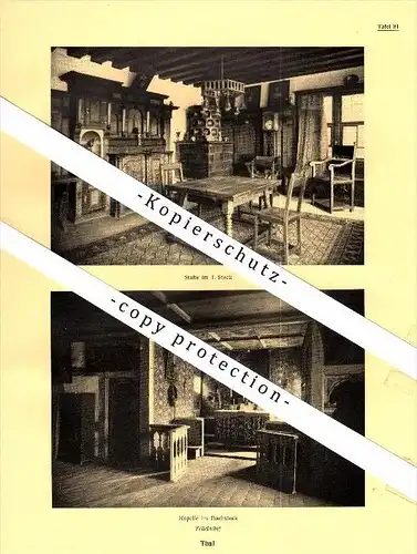 Photographien / Ansichten , 1937 , Thal SG , Haus Tobler , Stauffacher , Trüeterhof , Prospekt , Fotos , Architektur !!!