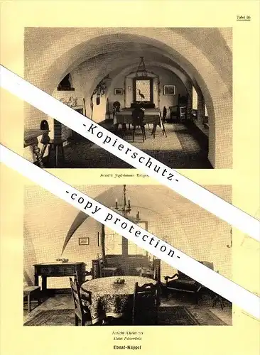 Photographien / Ansichten , 1937 , Ebnat-Kappel , Haus Felsenstein , Prospekt , Fotos , Architektur !!!
