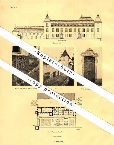 Photographien / Ansichten , 1933 , Mathod , Chamblon , Prospekt , Architektur , Fotos !!!