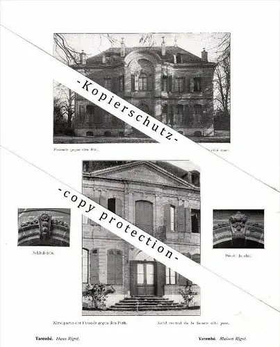Photographien / Ansichten , 1912 , Varembé , Prospekt , Architektur , Fotos !!!