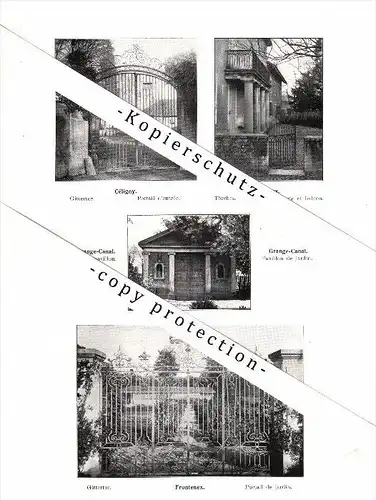 Photographien / Ansichten , 1912 , Céligny , Bernex , Frontenex , Cartigny , Cologny , Prospekt , Architektur , Fotos !