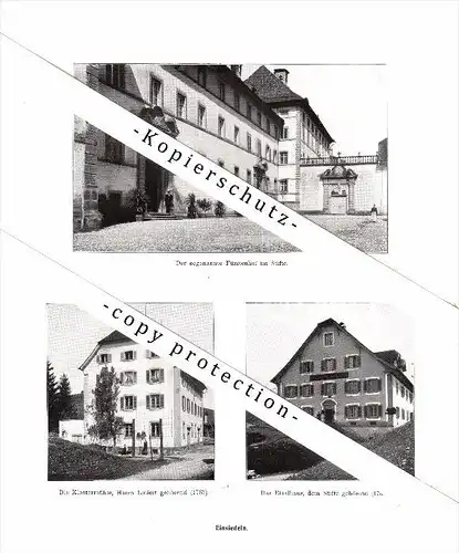 Photographien / Ansichten , 1914 , Küsnacht , Einsiedeln , Prospekt , Architektur , Fotos !!!