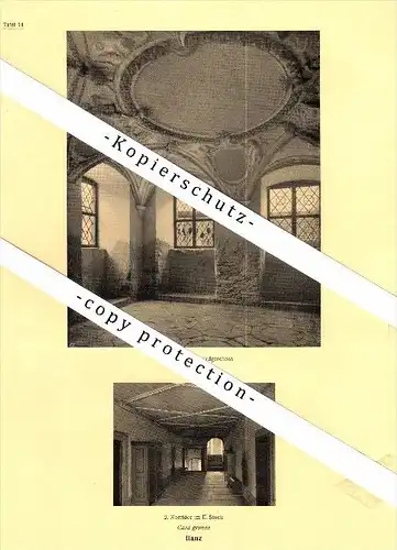 Photographien / Ansichten , 1925 , Ilanz / Glion , Prospekt , Architektur , Fotos !!!