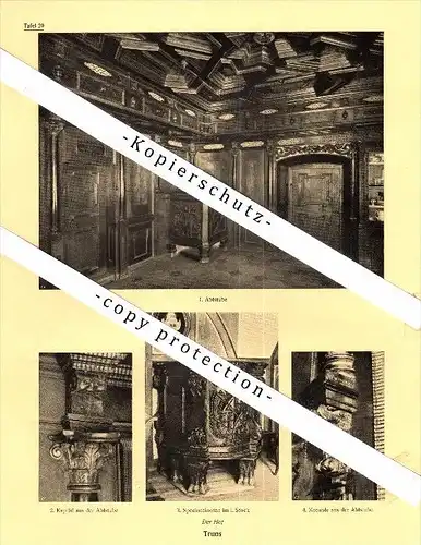 Photographien / Ansichten , 1925 , Truns , Trun , Prospekt , Architektur , Fotos !!!