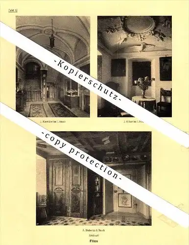Photographien / Ansichten , 1925 , Flims , Imboden , Prospekt , Architektur , Fotos !!!