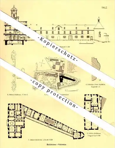 Photographien / Ansichten , 1925 , Reichenau , Valendas , Ilanz , Prospekt , Architektur , Fotos !!!