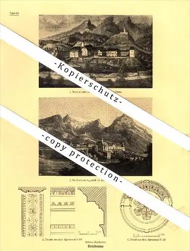 Photographien / Ansichten , 1925 , Reichenau , Valendas , Ilanz , Prospekt , Architektur , Fotos !!!