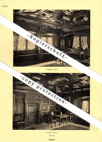 Photographien / Ansichten , 1925 , Parpan , Lenz , Obervaz , Churwalden , Prospekt , Architektur , Fotos !!!