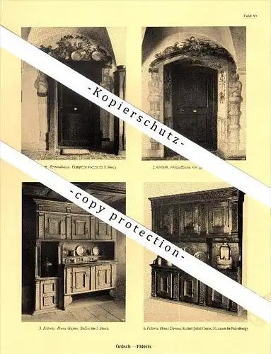 Photographien / Ansichten , 1925 , Fideris , Grüsch , Jenaz , Prospekt , Architektur , Fotos !!!