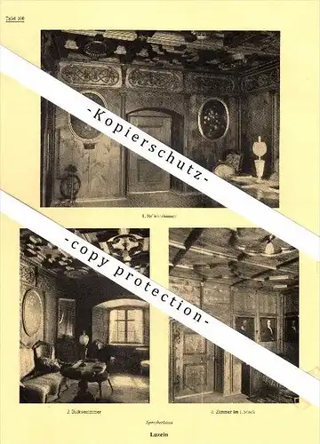 Photographien / Ansichten , 1925 , Luzein , Prospekt , Architektur , Fotos !!!
