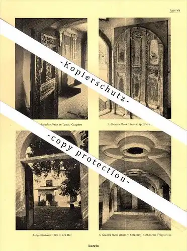 Photographien / Ansichten , 1925 , Luzein , Küblis , Prospekt , Architektur , Fotos !!!