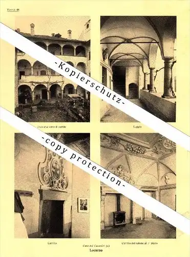 Photographien / Ansichten , 1936 , Locarno , Prospekt , Architektur , Fotos !!!