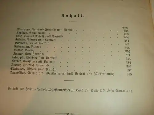 Sammlung bernischer Biographien , 1900 , Refues , Steck , Stürler , Daendliker , Schuppli , Käfermann , Marcuard , Bern