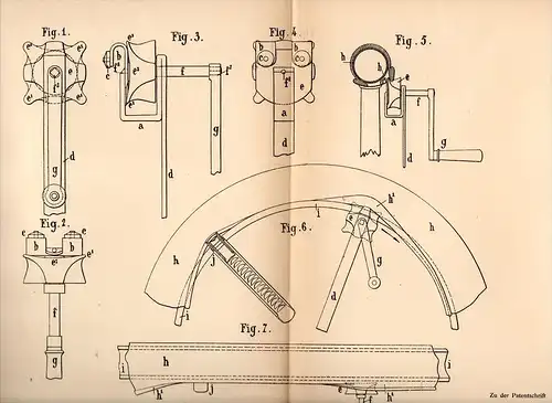 Original Patentschrift -M. Anderwert à Vitry sur Seine , 1906 , Machine pour le montage de pneumatiques, voiture !!!