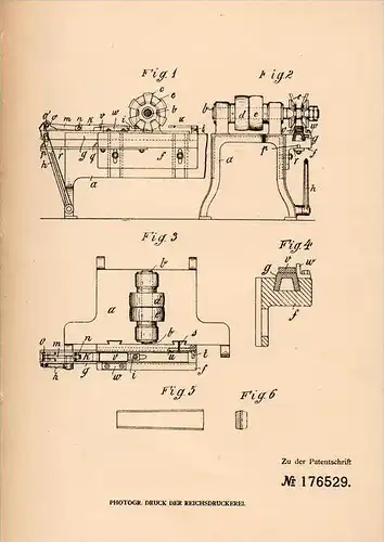 Original Patentschrift - C. Enneper in Gevelsberg i.W.,1905, Apparat zum Fräsen von Messerschalen , Messer , Metallbau !