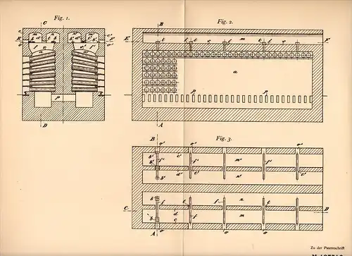 Original Patentschrift - E. Dor - Delattre in Budel , 1904 , Zinkofen , Ofen , Zink , Cranendonck !!!