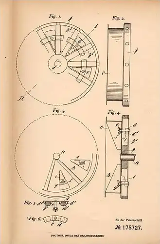 Original Patentschrift - Hans Prinz zu Schönaich Carolath in Hannover , 1905 , Antrieb für Automobile !!!